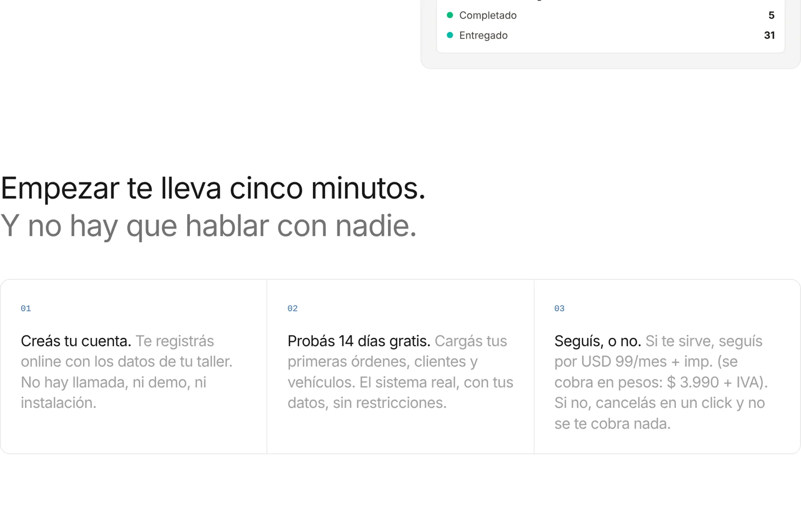 Página del plan WOMS 1.0 el 12-10-2026: prueba de 14 días y precio en pesos uruguayos